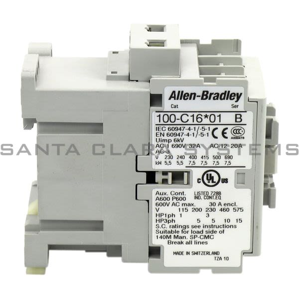 Allen Bradley 100-C16KJ01  Contactor Product Image