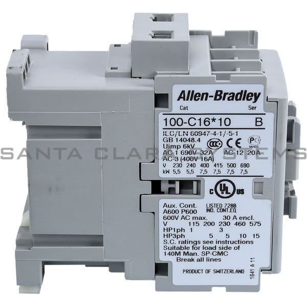 Allen Bradley 100-C16KL10 Contactor Product Image