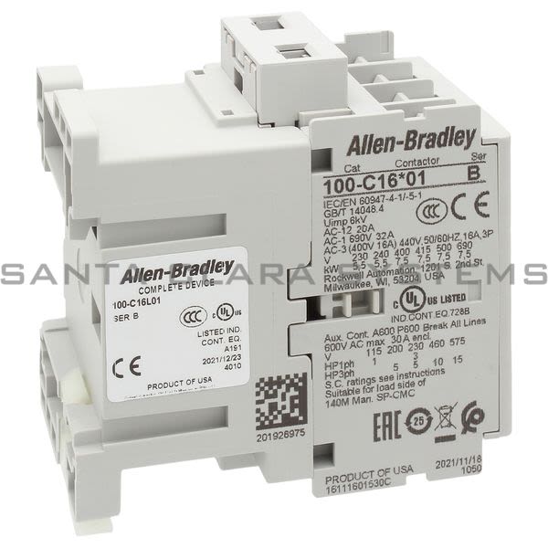 Allen Bradley 100-C16L01  Control Product Image