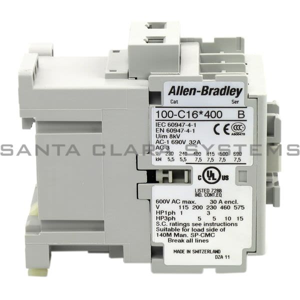 Allen Bradley 100-C16L400  Contactor Product Image