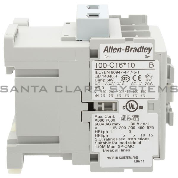 Allen Bradley 100-C16M10 Control Product Image