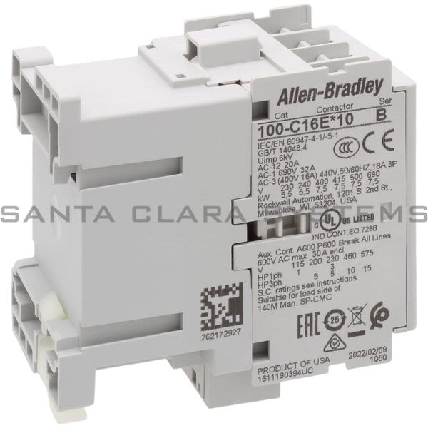 Allen Bradley 100-C16UEJ10  Contactor Product Image