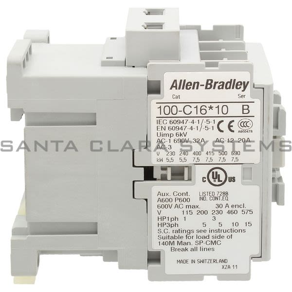 Allen Bradley 100-C16X10  Control Product Image