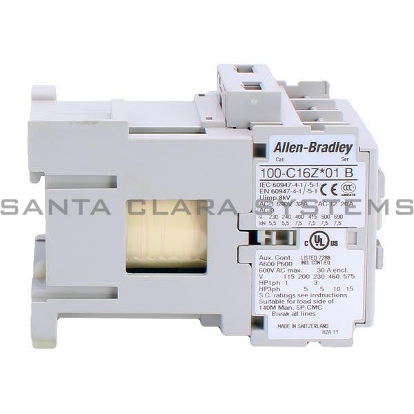 Allen Bradley 100-C16ZJ01  Contactor Product Image