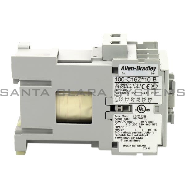 Allen Bradley 100-C16ZQ10 Contactor Product Image