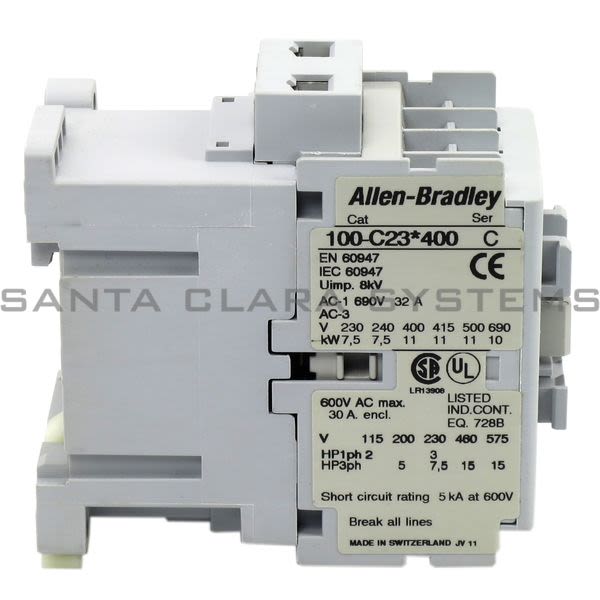 Allen Bradley 100-C23B400 Contactor Product Image