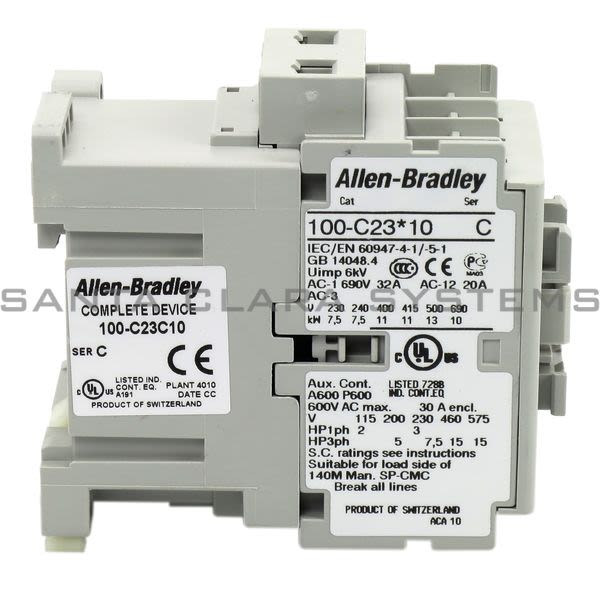 Allen Bradley 100-C23C10 Contactor Product Image