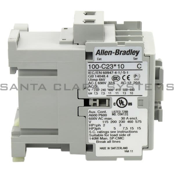 Allen Bradley 100-C23KF10 Contactor Product Image
