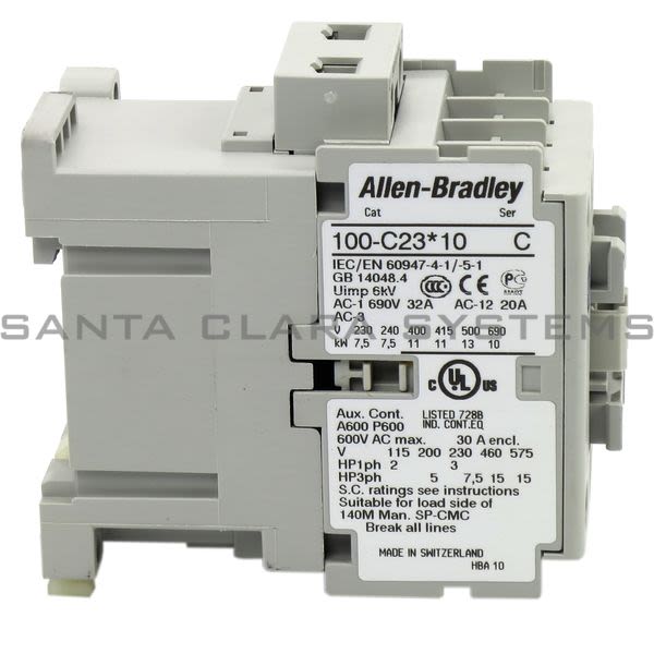 Allen Bradley 100-C23KJ10  Contactor Product Image