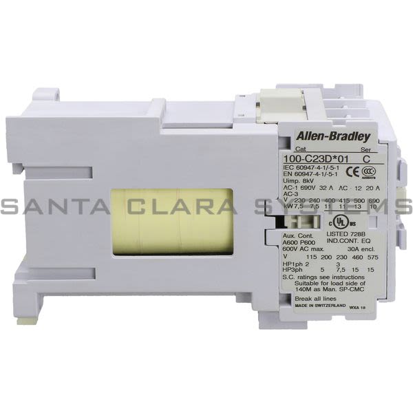 Allen Bradley 100-C23UDJ01 Contactor Product Image
