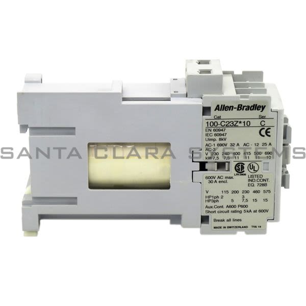 Allen Bradley 100-C23ZJ10 Contactor Product Image