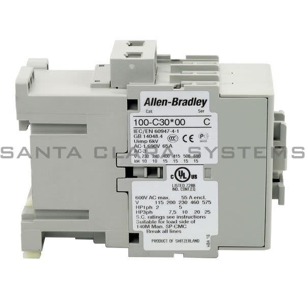 Allen Bradley 100-C30A00  Contactor Product Image