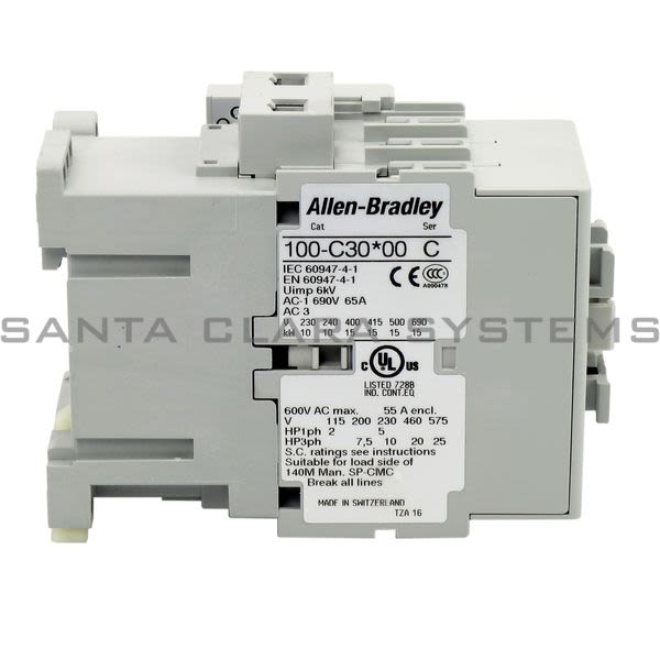 Allen Bradley 100-C30B10 Contactor Product Image