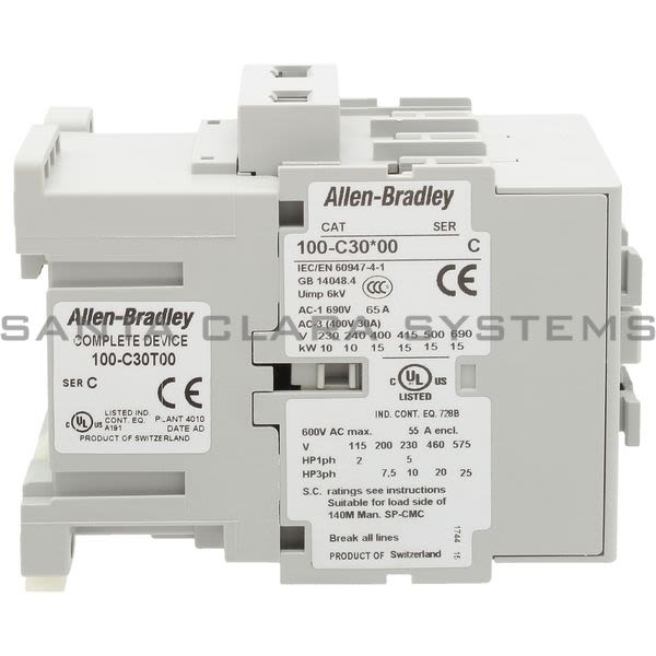Allen Bradley 100-C30T00  Control Product Image