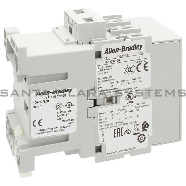 Allen Bradley 100-C37L00 Contactor Product Image