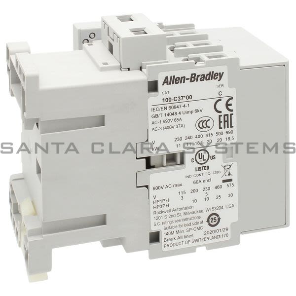 Allen Bradley 100-C37L10  Contactor Product Image