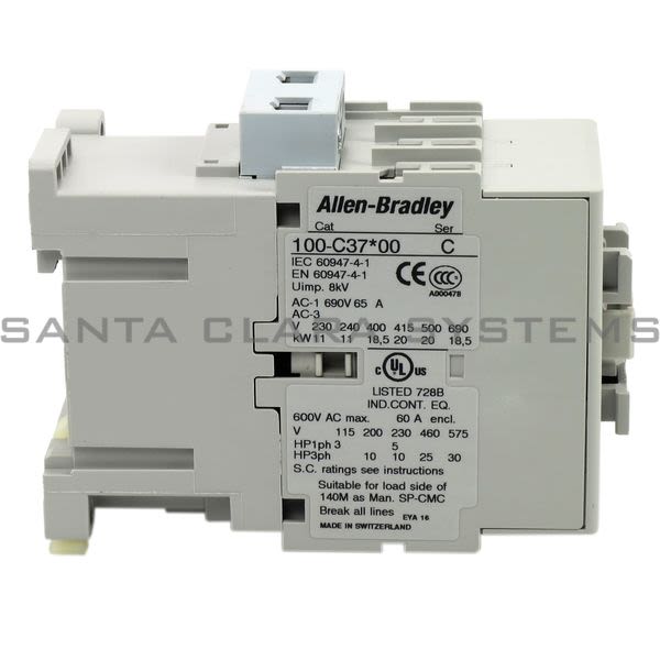 Allen Bradley 100-C37X01  Contactor Product Image