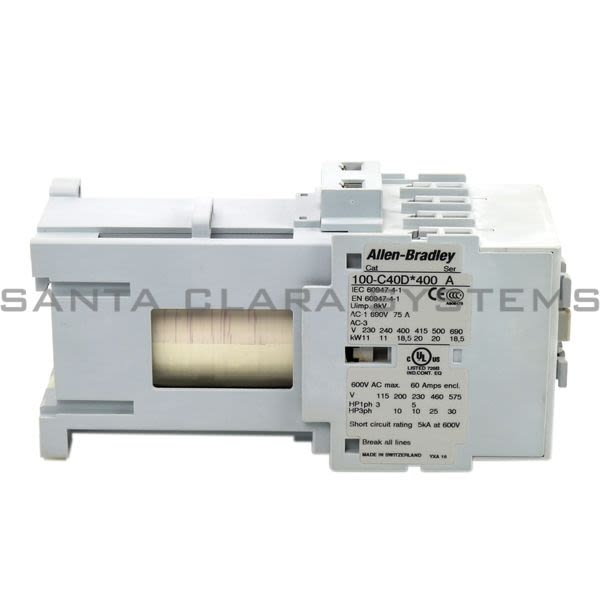 Allen Bradley 100-C40DJ400 Contactor Product Image