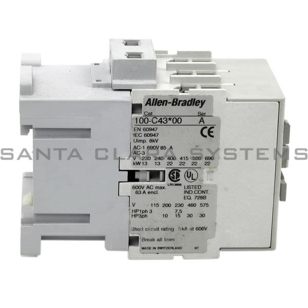 Allen Bradley 100-C43KB00 Contactor Product Image