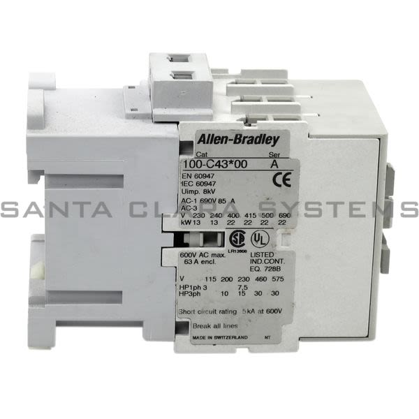 Allen Bradley 100-C43KB10 Contactor Product Image