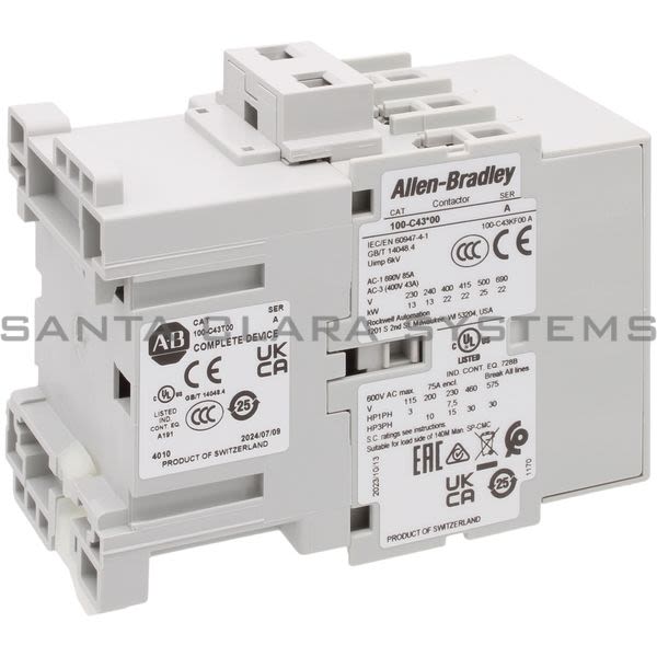 Allen Bradley 100-C43T00 Contactor Product Image