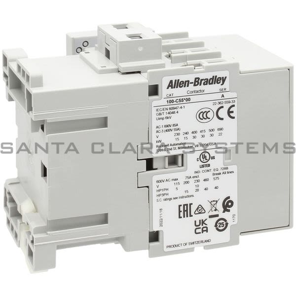 Allen Bradley 100-C55D10 Contactor Product Image