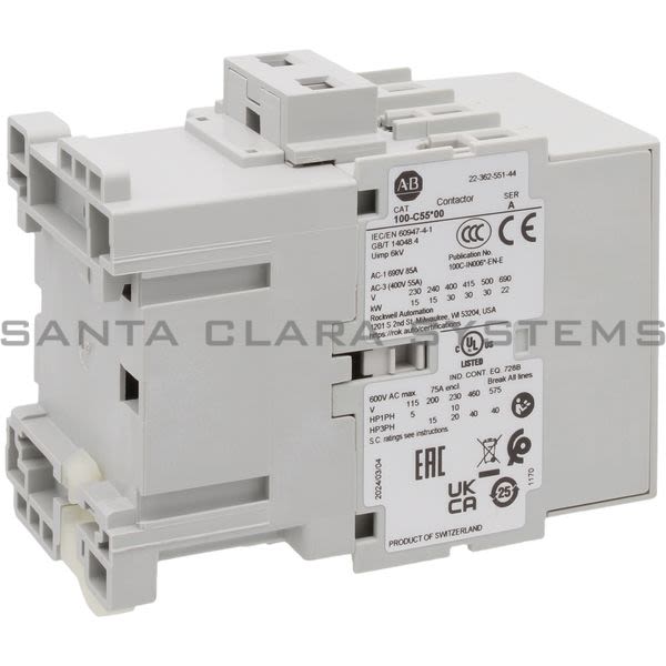 Allen Bradley 100-C55KJ00 Contactor Product Image