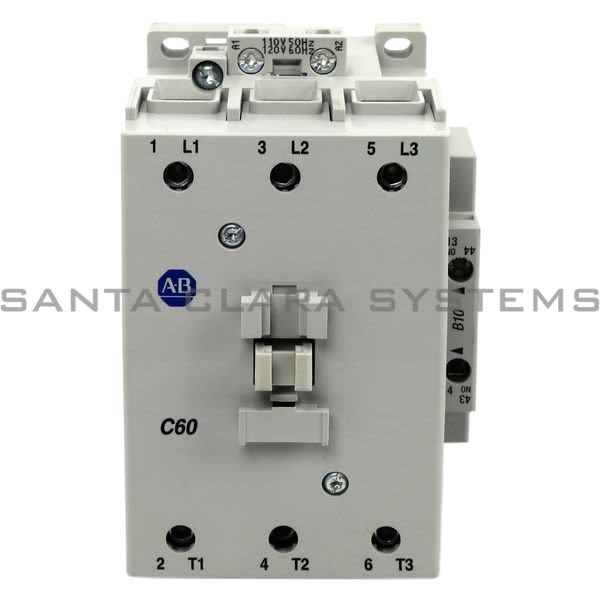 Allen-Bradley 100-C60D10 IEC Contactor – 3 Phase, 110-120VAC Coil, Brand New