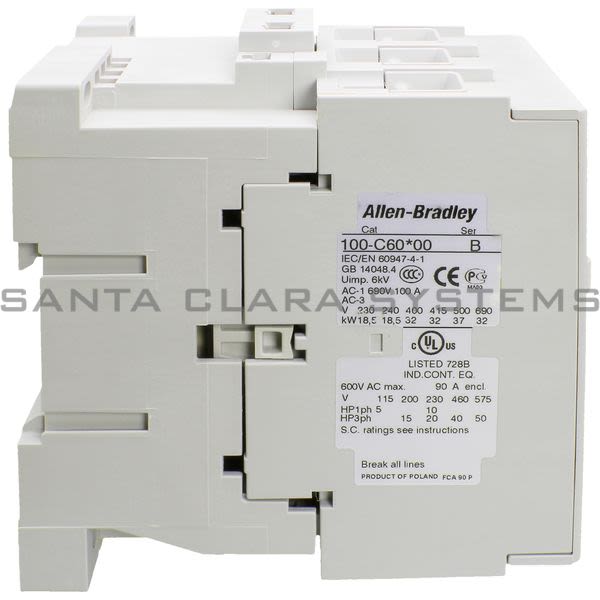 Allen Bradley 100-C60KD10 Contactor Product Image