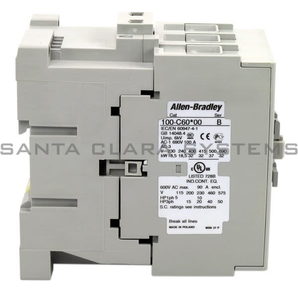 Allen Bradley 100-C60KF10 Contactor Product Image