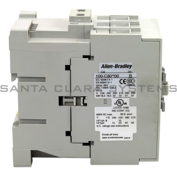 Allen Bradley 100-C60L01 Contactor Product Image