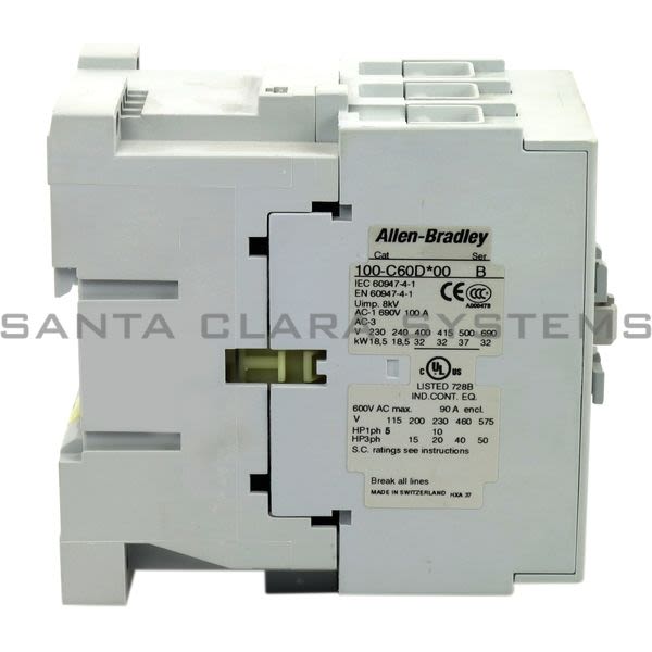 Allen Bradley 100-C60UDJ00 Contactor Product Image
