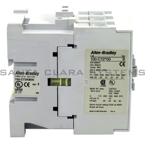 Allen Bradley 100-C72KB00 Contactor Product Image