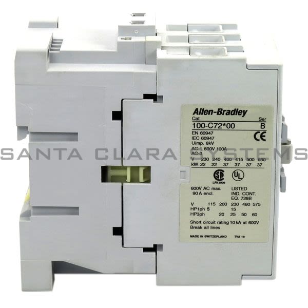 Allen Bradley 100-C72KB10 Contactor Product Image