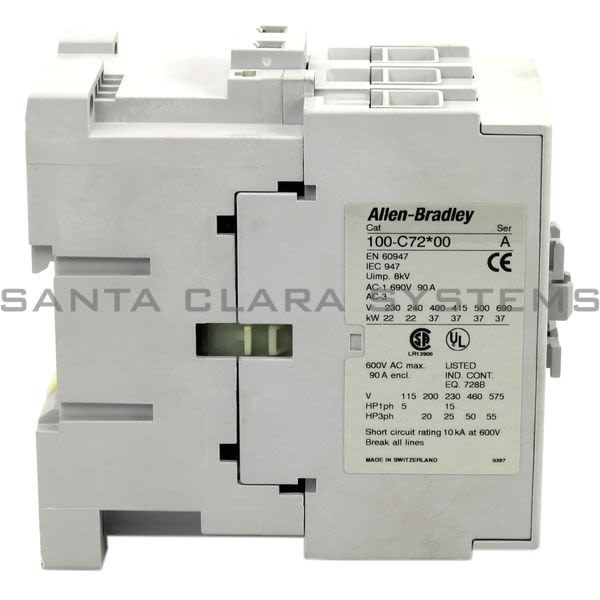 Allen Bradley 100-C72KD01 Contactor Product Image