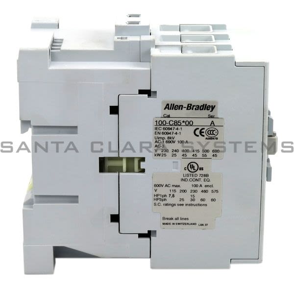 Allen Bradley 100-C85A01 Contactor Product Image