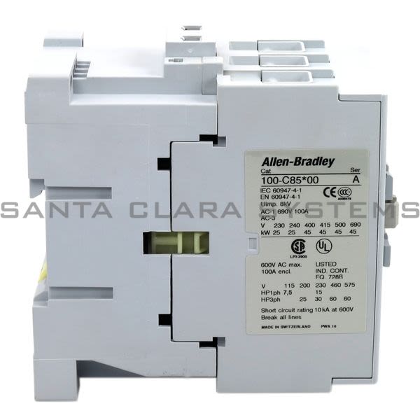 Allen Bradley 100-C85KJ00 Contactor Product Image