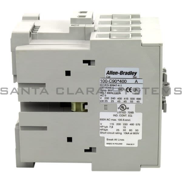 Allen Bradley 100-C90D400 Contactor Product Image
