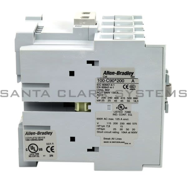 Allen Bradley 100-C90DJ200 Contactor Product Image