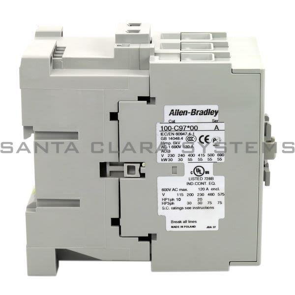 Allen Bradley 100-C97D10 Contactor Product Image