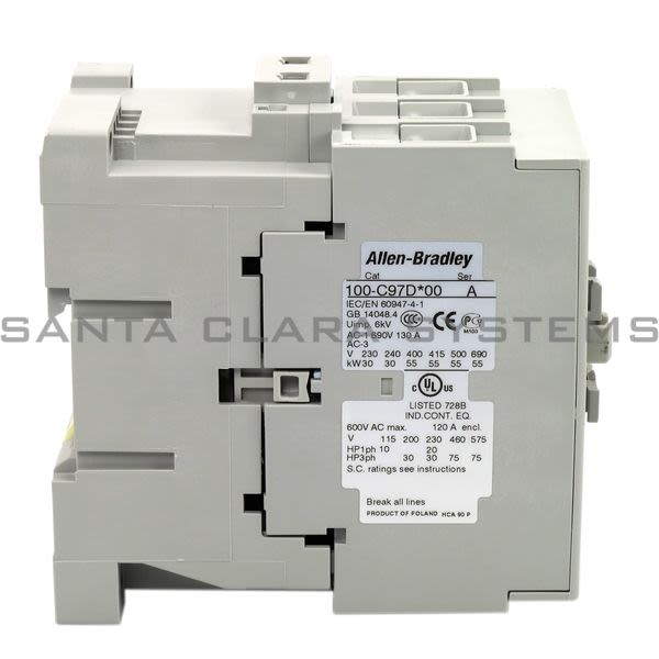 Allen Bradley 100-C97DJ01 Contactor Product Image
