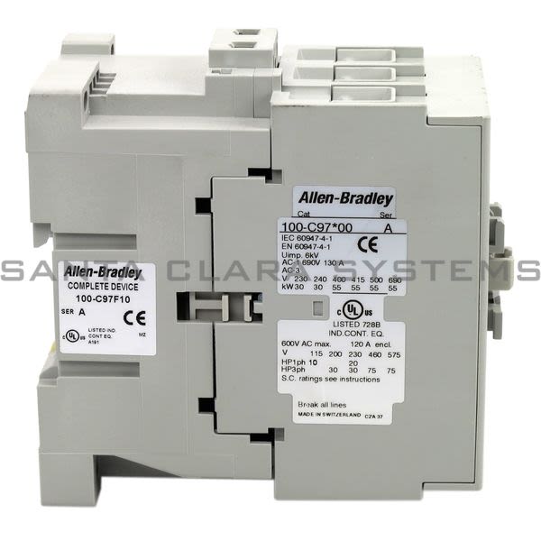 Allen Bradley 100-C97F10  Contactor Product Image