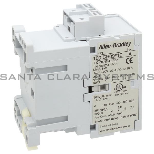 Allen Bradley 100-CR09D10 Contactor Product Image