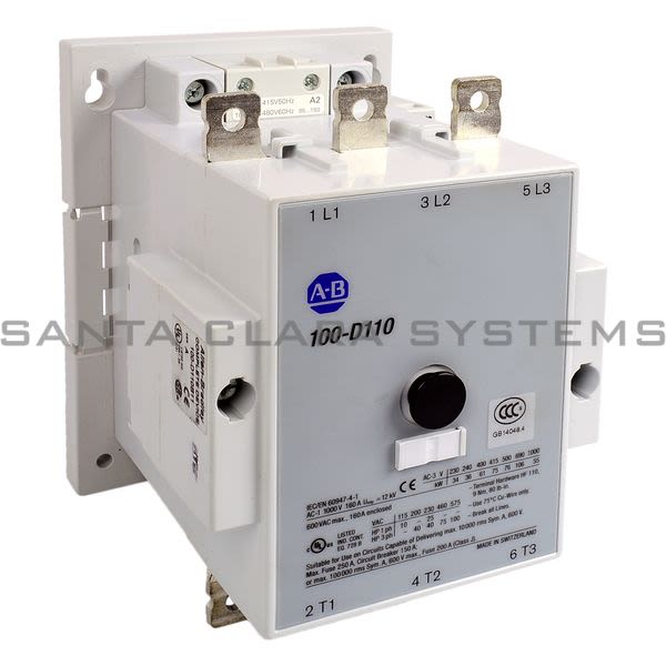 Allen Bradley 100-D110B11 Contactor Product Image