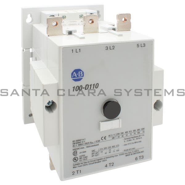 Allen Bradley 100-D110D11 Contactor Product Image