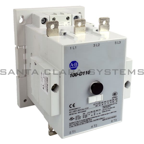 Allen Bradley 100-D110J11 Contactor Product Image
