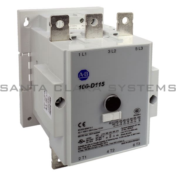Allen Bradley 100-D115J11  Contactor Product Image