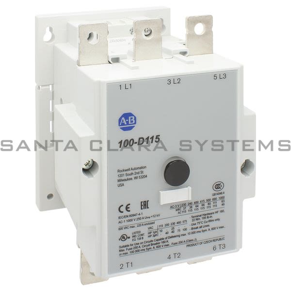 Allen Bradley 100-D115KF11 Contactor Product Image