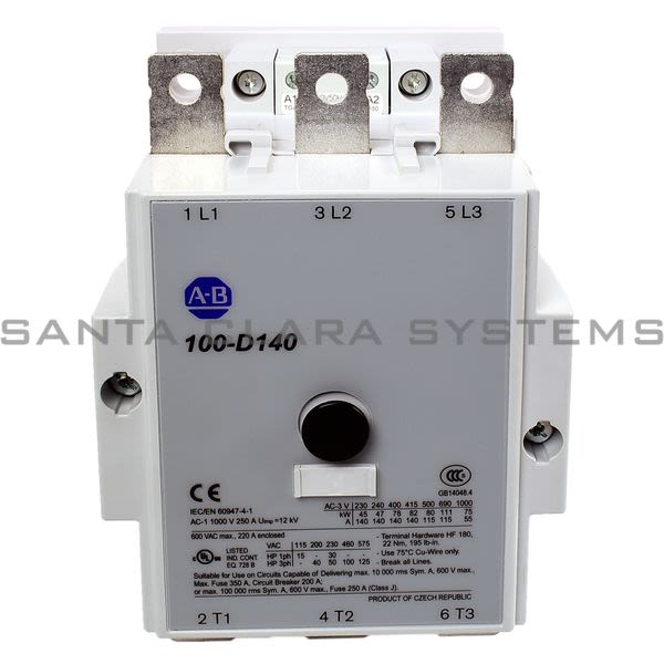 Allen Bradley 100-D140D11  Contactor Product Image