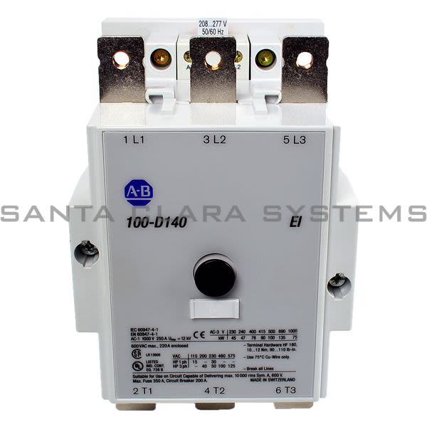 Allen Bradley 100-D140EA00  Contactor Product Image